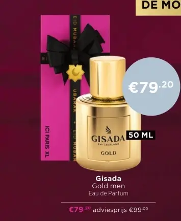 Aanbieding: Gisada Gold men