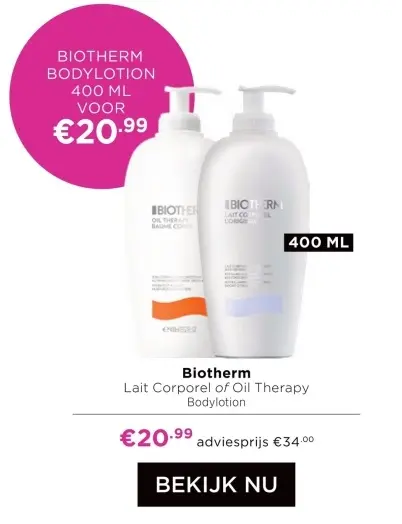 Aanbieding: Lait Corporel of Oil Therapy Bodylotion