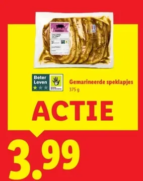 Aanbieding: Gemarineerde speklapjes