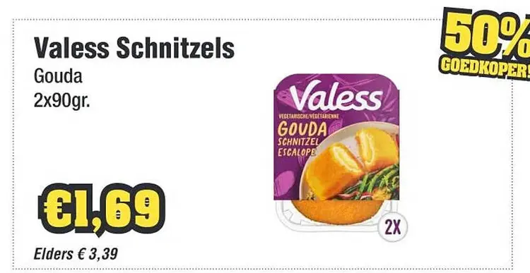 Aanbieding: Schnitzels Gouda