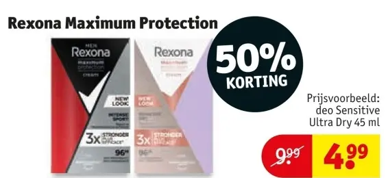 Aanbieding: Rexona Maximum Protection