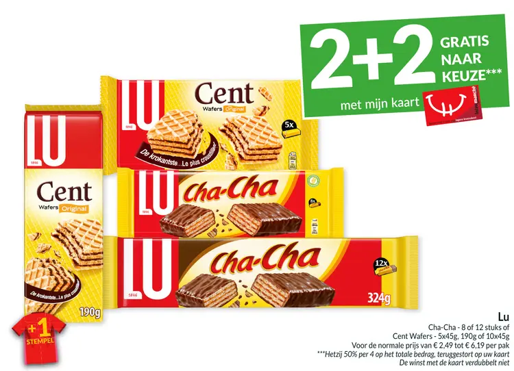 Promotie: Cha-Cha or Cent Wafers