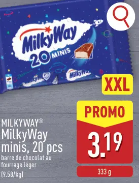 Offre: MilkyWay minis