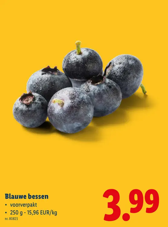 Promotie: Blauwe bessen