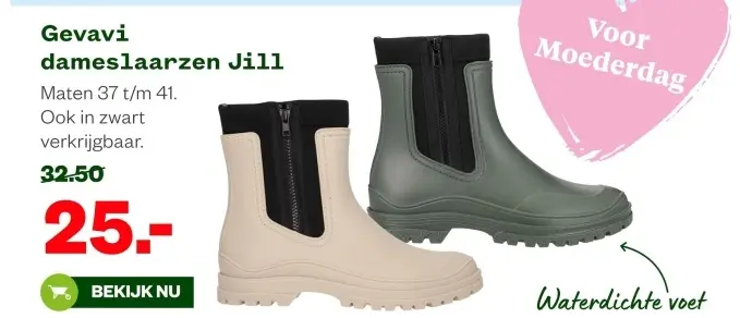 Aanbieding: Dameslaarzen Jill