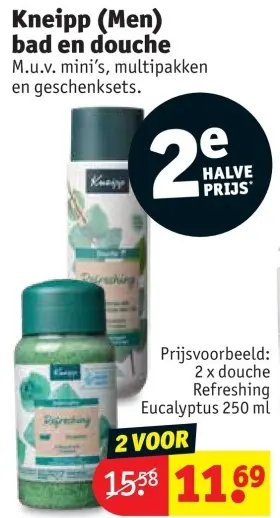 Promotie: bad en douche