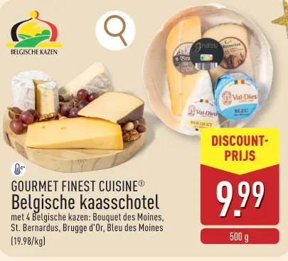 Promotie: Belgische kaasschotel