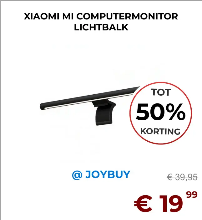 Aanbieding: Computermonitor lichtbalk