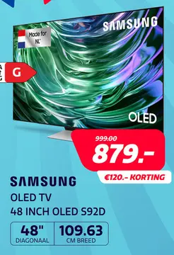 Aanbieding: Samsung 48 INCH OLED 4K S92D (2024)