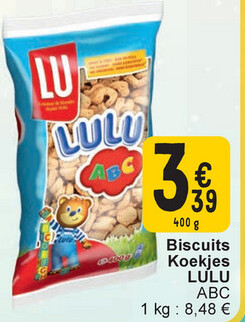 Aanbieding: Biscuits Koekjes LULU ABC