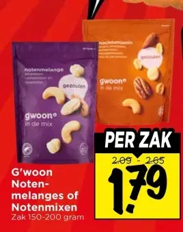 Aanbieding: G'woon Notenmelanges of Notenmixen