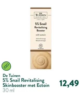 Aanbieding: 5% Snail Revitalising Skinbooster met Ectoin