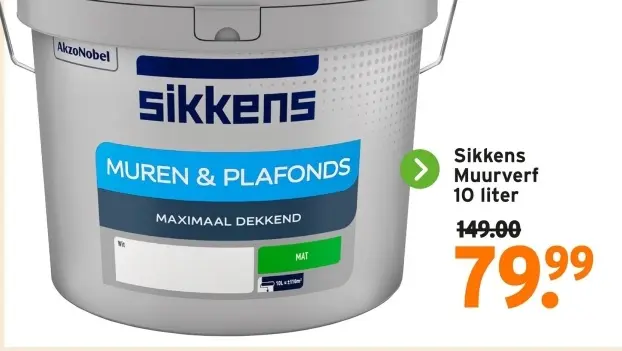 Aanbieding: Sikkens Muurverf