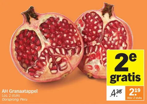 Promotie: Granaatappel