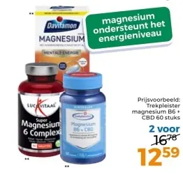 Aanbieding: Magnesium B6 + CBD