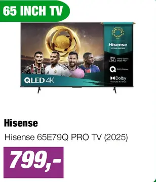 Aanbieding: Hisense 65E79Q PRO TV (2025)