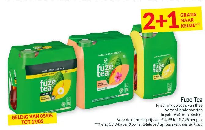 Promotie: Fuze Tea