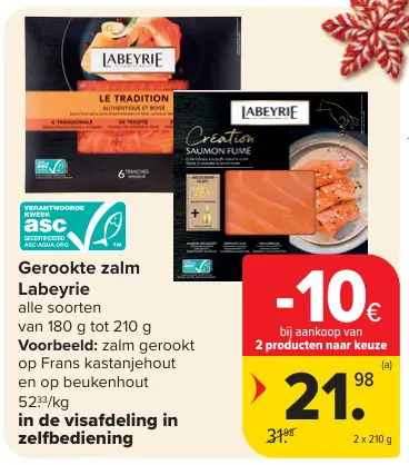 Promotie: Gerookte zalm