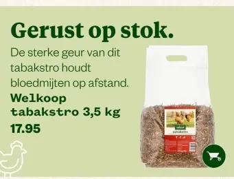 Aanbieding: tabakstro