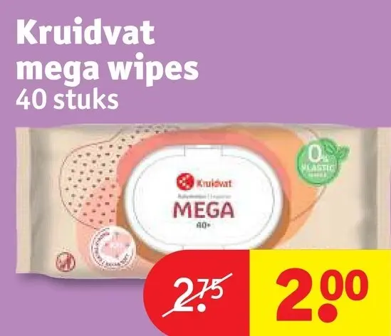 Aanbieding: Mega wipes