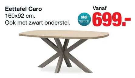 Aanbieding: Eettafel Caro