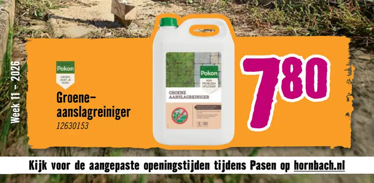 Aanbieding: Groene Aanslagreiniger 5 ltr