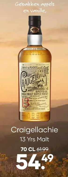 Aanbieding: Craigellachie 13 Yrs Malt