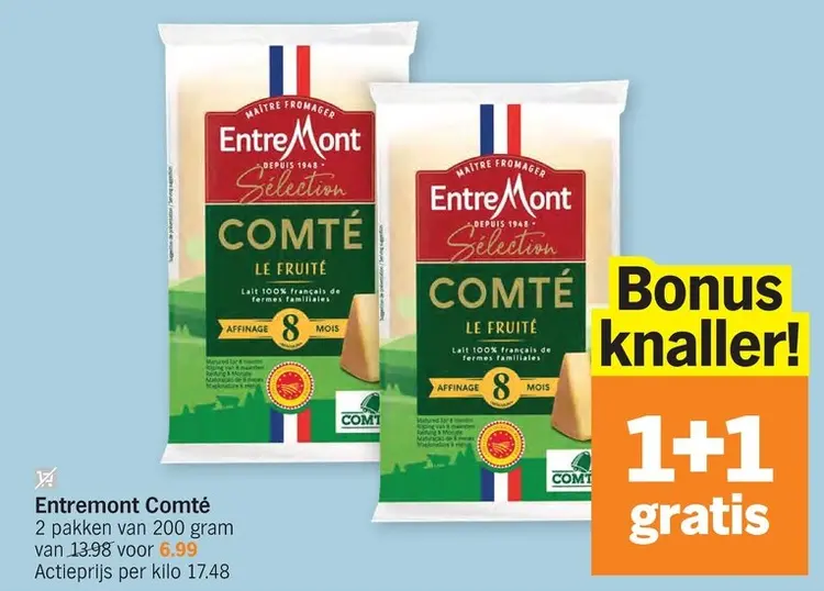 Promotie: Comté