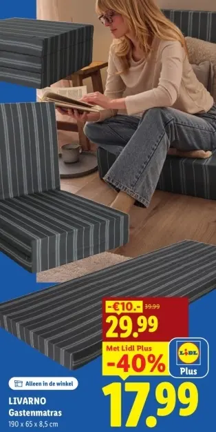Aanbieding: Gastenmatras