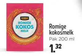 Aanbieding: Romige kokosmelk