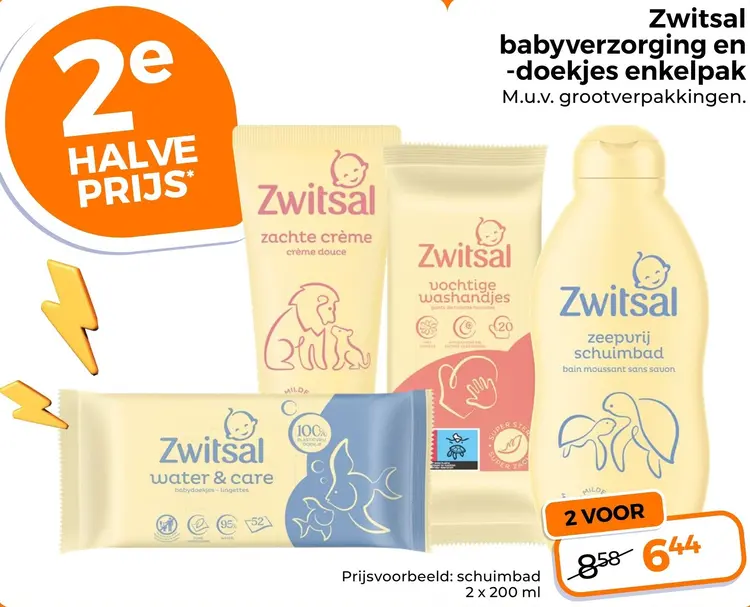 Aanbieding: Babyverzorging en -doekjes enkelpak