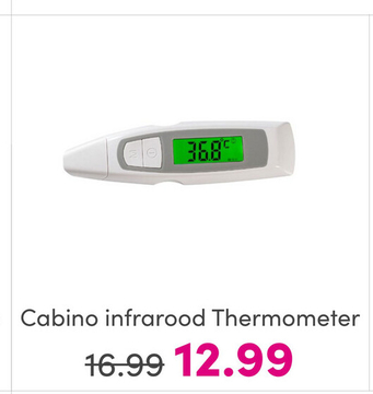 Aanbieding: Cabino infrarood Thermometer 