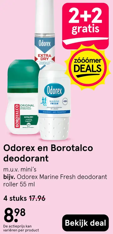 Aanbieding: Deodorant