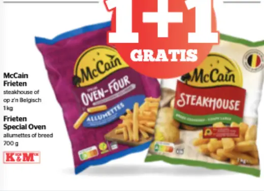 Promotie: Diverse frieten