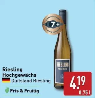 Aanbieding: Riesling Hochgewächs