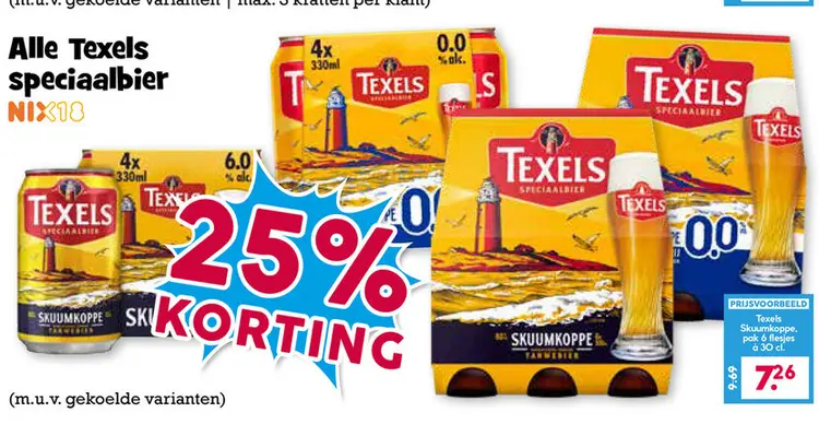 Aanbieding: Alle Texels speciaalbier