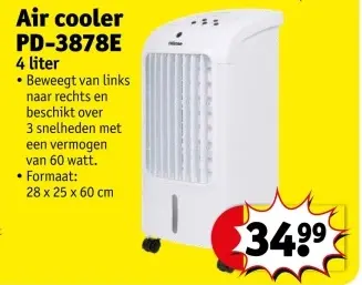 Promotie: Air cooler PD-3878E