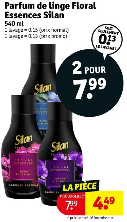 Offre: Parfum de linge Floral Essences