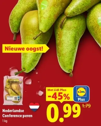 Aanbieding: Nederlandse Conference peren