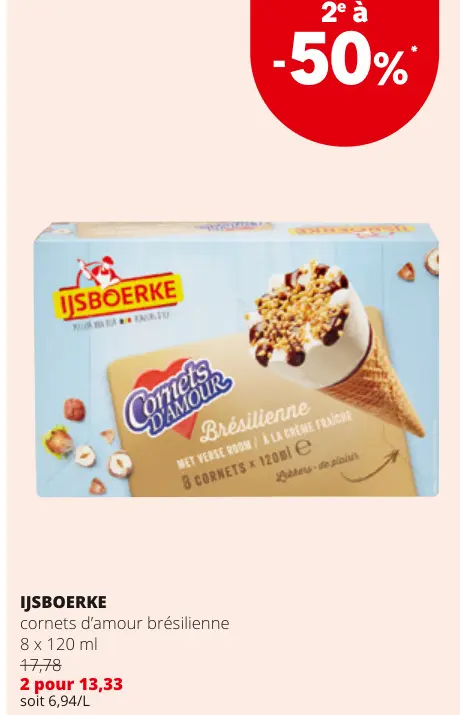 Offre: Cornets d'amour brésilienne