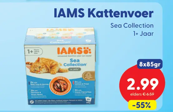 Aanbieding: Kattenvoer Sea Collection