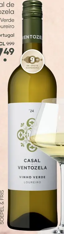 Aanbieding: Casal de Ventozela Vinho Verde Loureiro