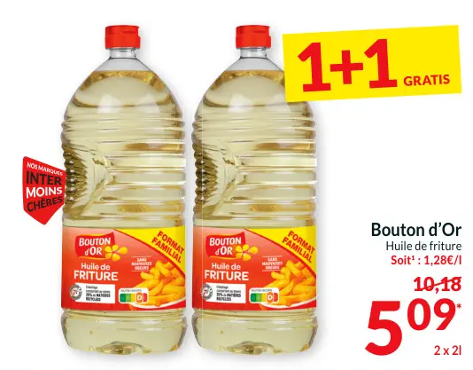 Offre: Huile de friture