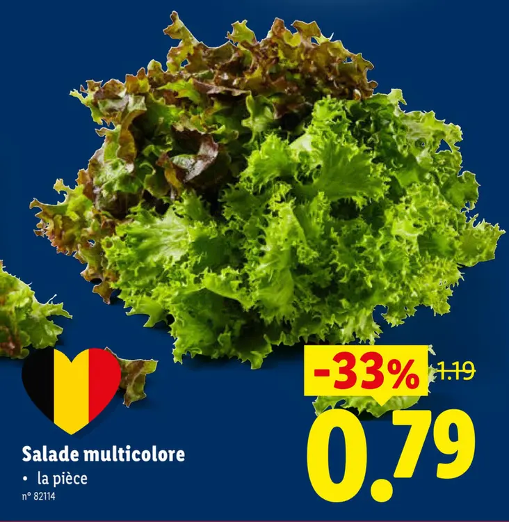 Offre: Salade multicolore