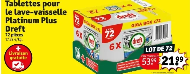 Offre: Crème adhésive Fixodent