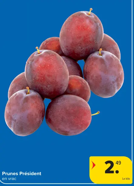 Offre: Prunes Président