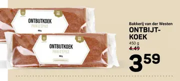 Aanbieding: Ontbijtkoek