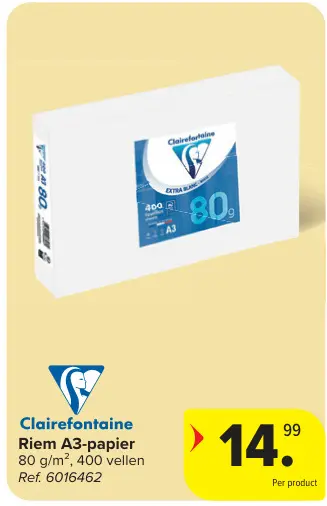 Promotie: Riem A3-papier