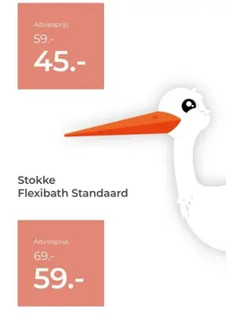 Aanbieding: Stokke Flexibath Standaard