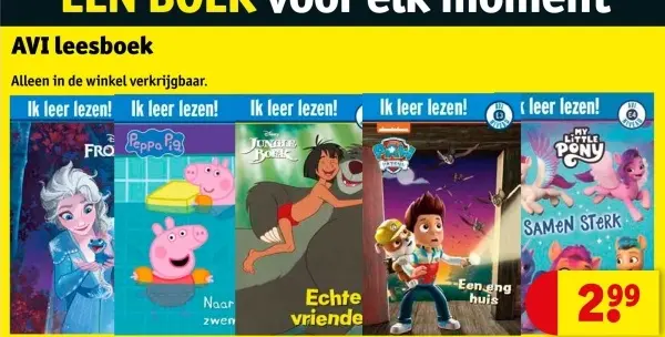 Aanbieding: AVI leesboek